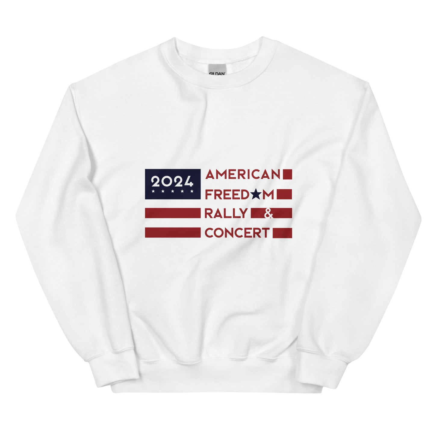 American Freedom Rally Flag Sweatshirt