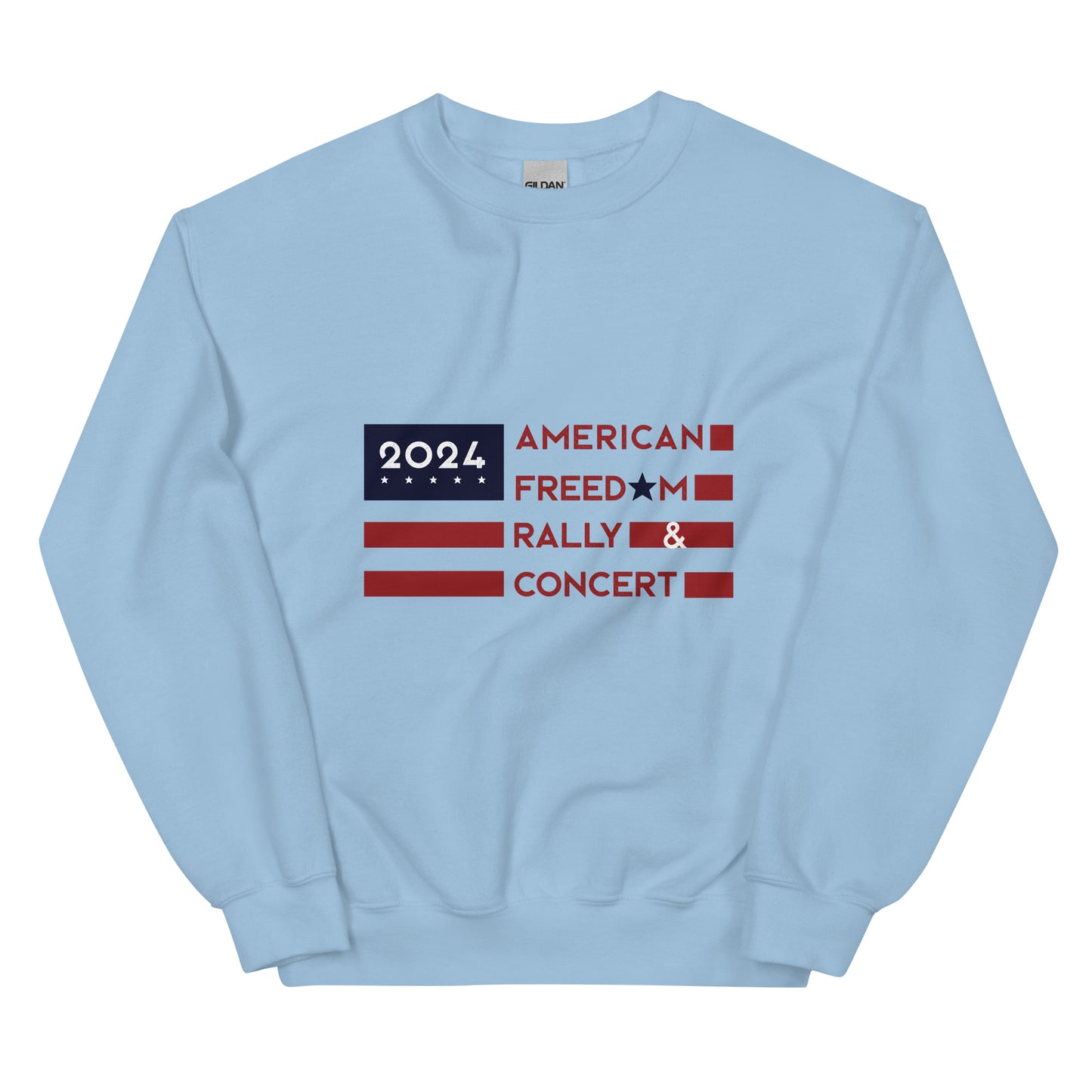 American Freedom Rally Flag Sweatshirt