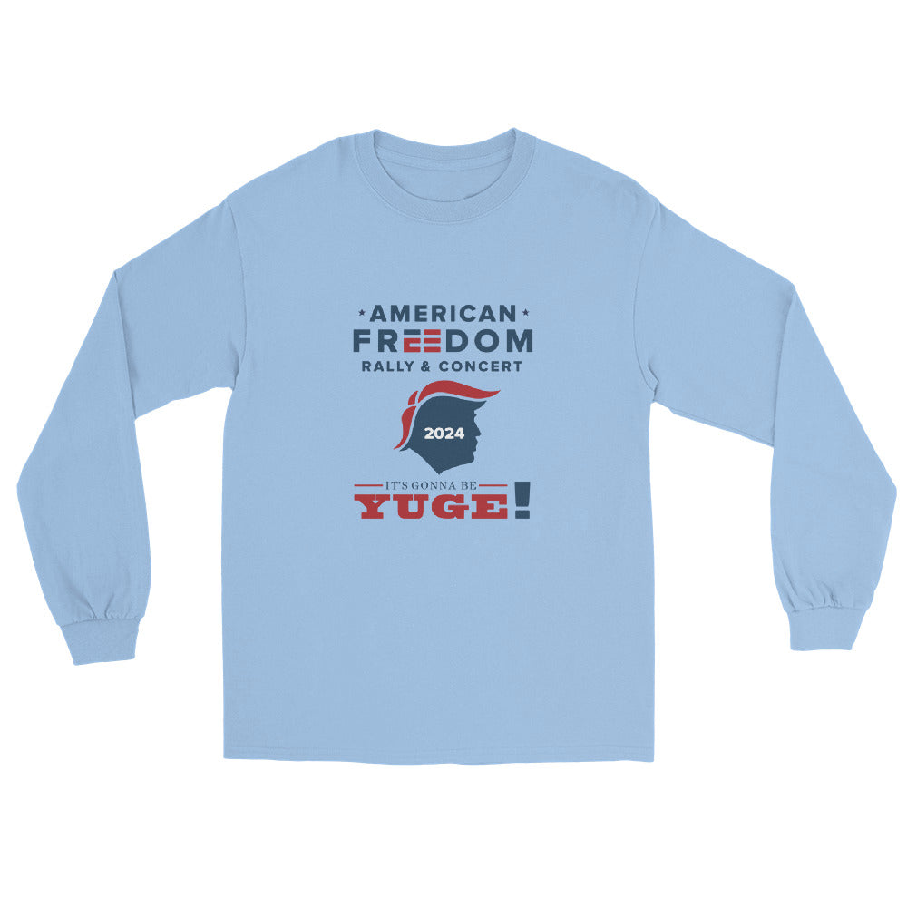 American Freedom Rally Yuge Long Sleeve Tshirt